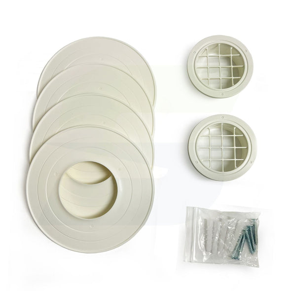 30010747A - Wall Flange and Vent Termination Kit - 2"