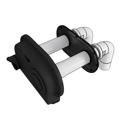 223085NPP - 2" Twin Pipe Condensing Water Heater Wall Termination Kit