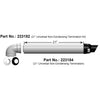223182 - 21" Universal Non-Condensing Tankless Water Heater Termination Kit