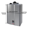 RSC199IN  - 199,000 BTU Super High Efficiency Recirculating Condensing Tankless Water Heater - NG